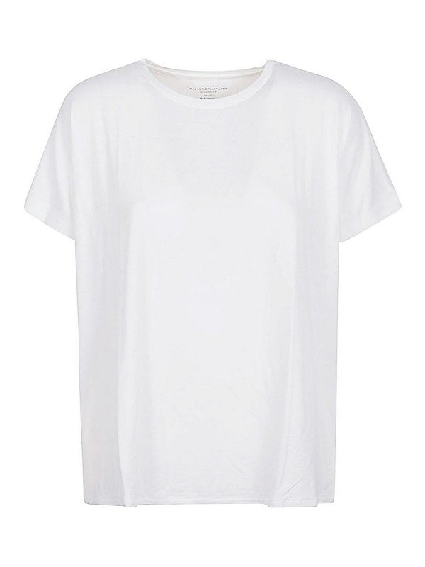 T-shirt Oversize In Viscosa