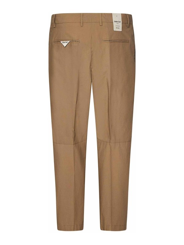 Pantaloni Chino In Cotone Stretch