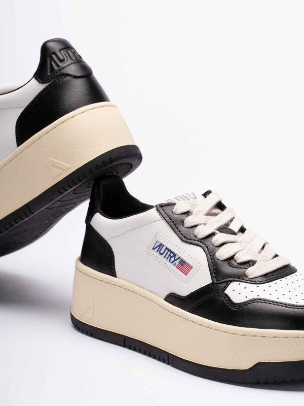 Sneakers Basse Con Plateau