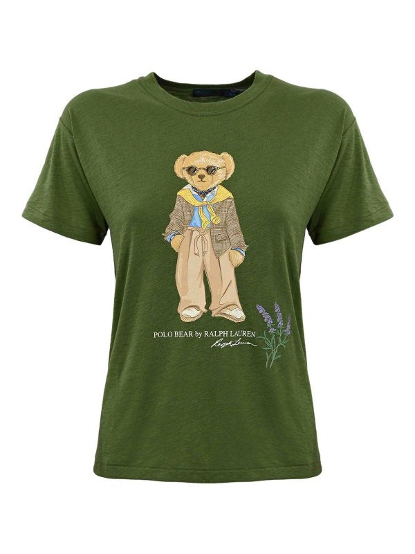 T-shirt Con Stampa Polo Bear