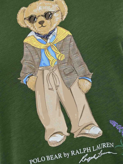 T-shirt Con Stampa Polo Bear