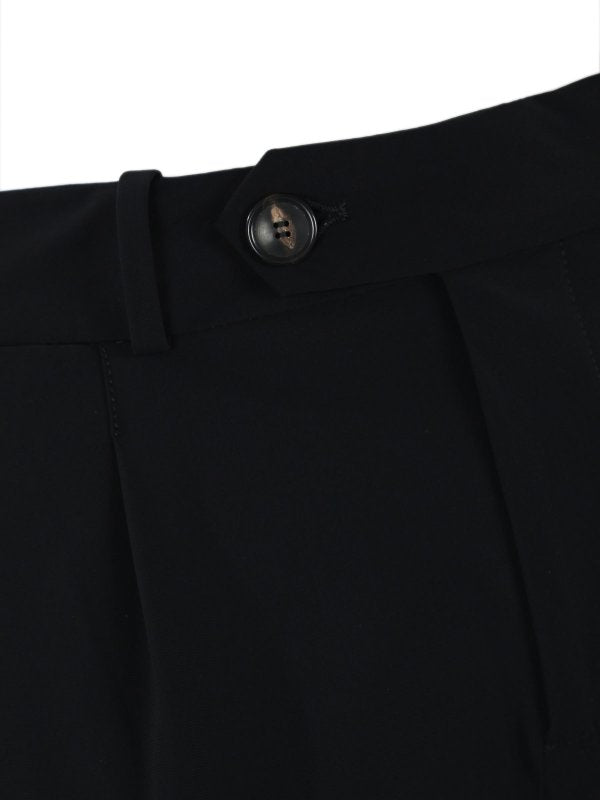 Pantaloni Chino In Tessuto Tecnico Con Pinces