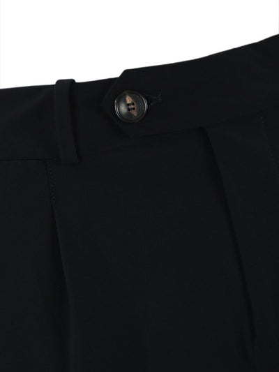 Pantaloni Chino In Tessuto Tecnico Con Pinces