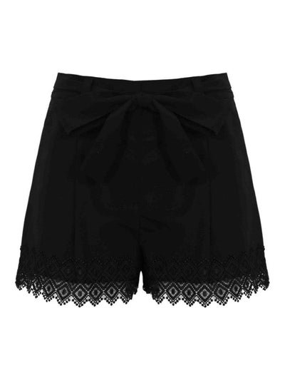 Shorts In Cotone Con Ricamo