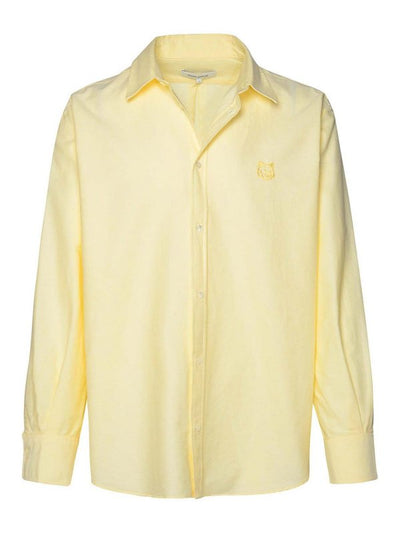 Camicia In Cotone Giallo