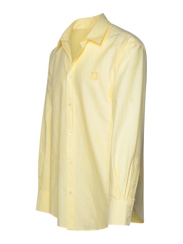 Camicia In Cotone Giallo