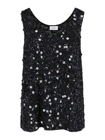 Top Con Paillettes