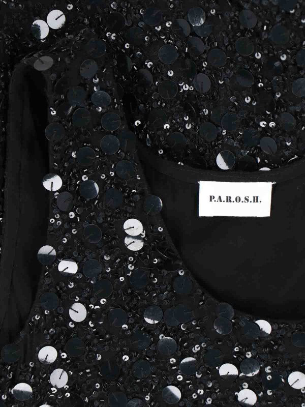 Top Con Paillettes