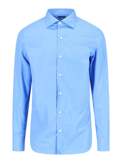 Camicia Slim Azzurra