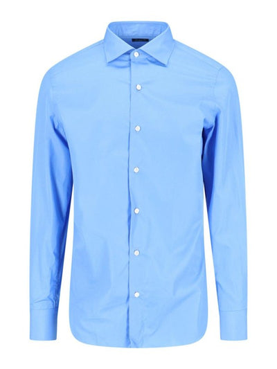 Camicia Slim Azzurra