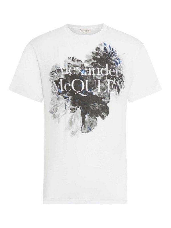 T-shirt Con Stampa Floreale