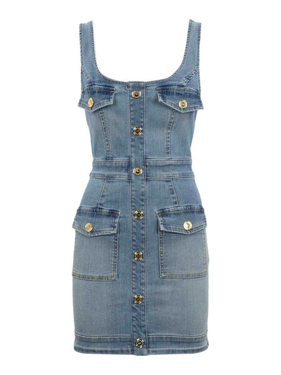 Vestito  Corto In Denim