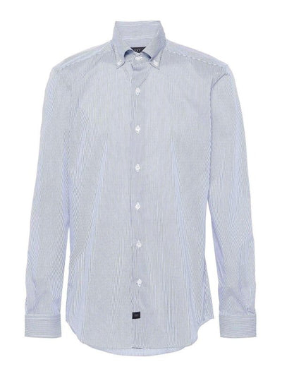 Camicia Da Uomo In Cotone A Righe