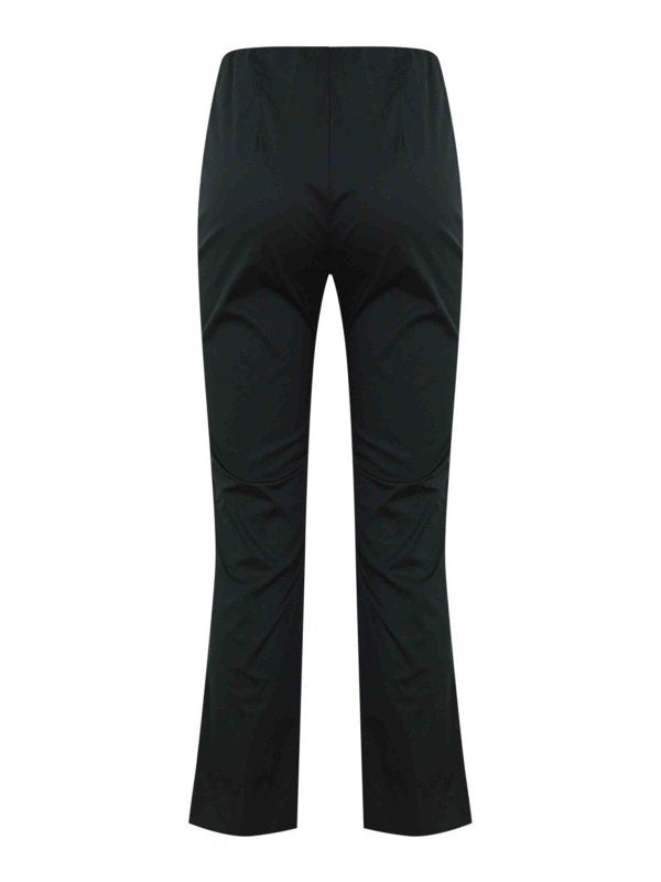 Pantaloni In Popeline Nero