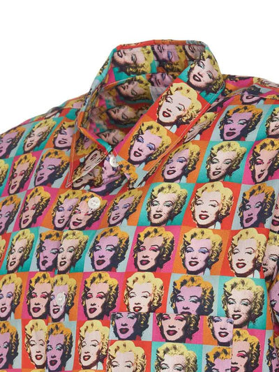 Camicia Stampata Con Marilyn Monroe