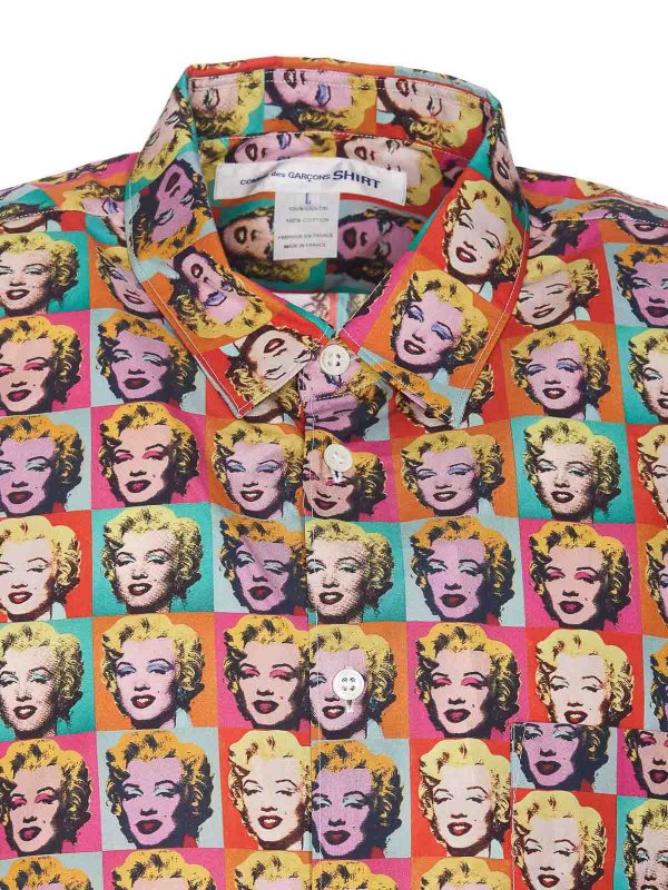 Camicia Stampata Con Marilyn Monroe