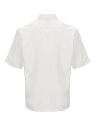 Camicia Con Ricamo Logo