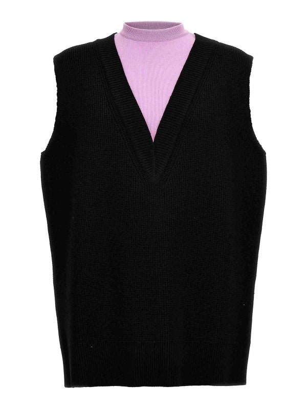 Gilet In Maglia