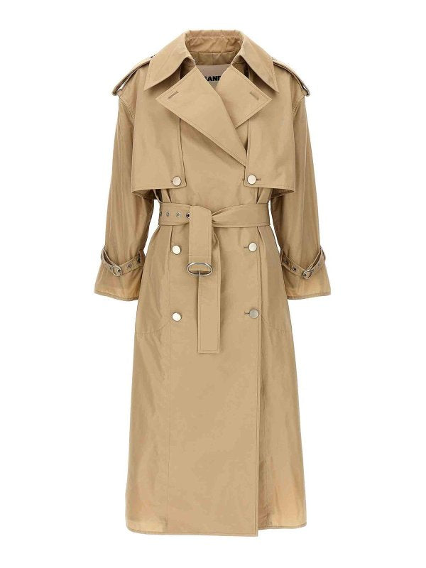 Trench Doppiopetto Oversize