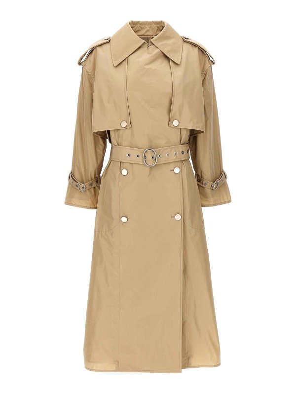 Trench Doppiopetto Oversize