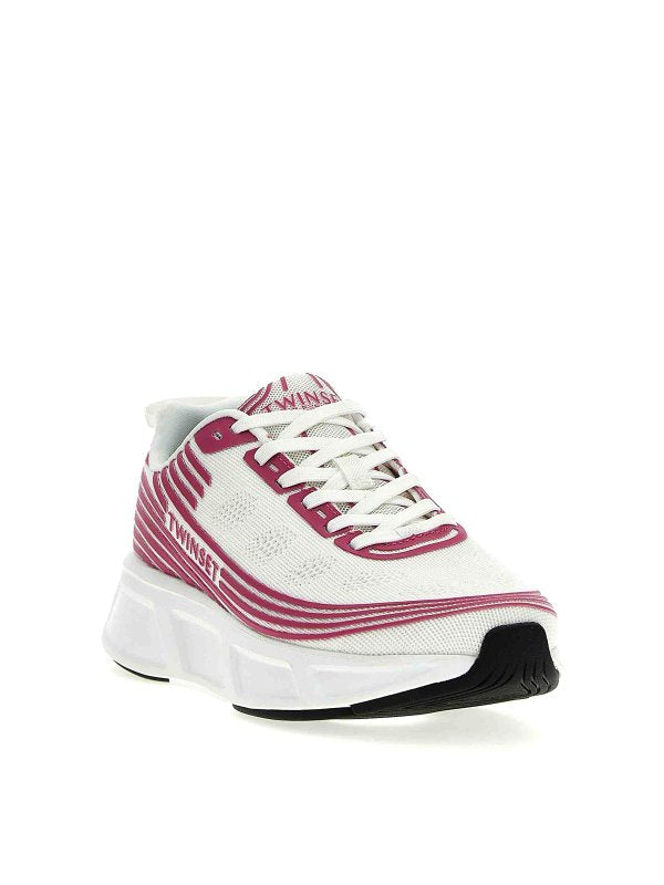 Sneakers In Maglia Elasticizzata