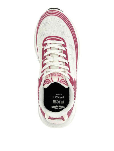 Sneakers In Maglia Elasticizzata