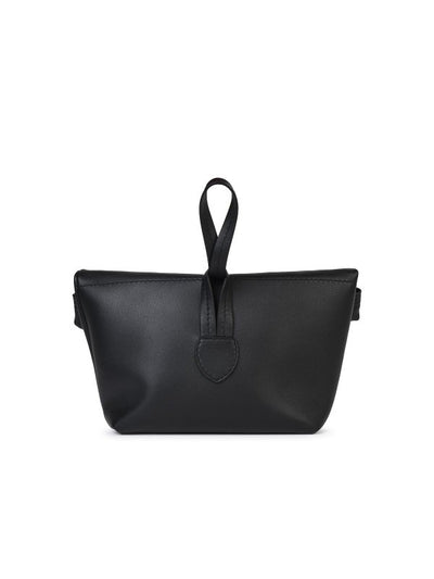 Pochette In Pelle Nero Anice