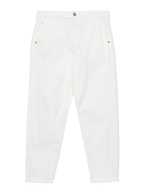 Pantaloni In Misto Cotone