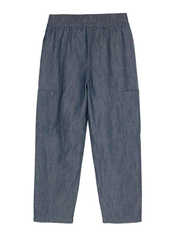 Pantaloni In Cotone Denim