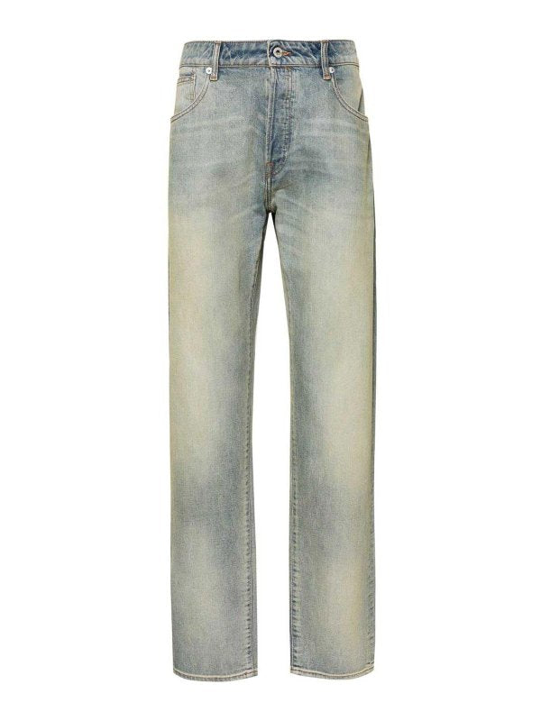 Jeans Slim In Cotone Denim