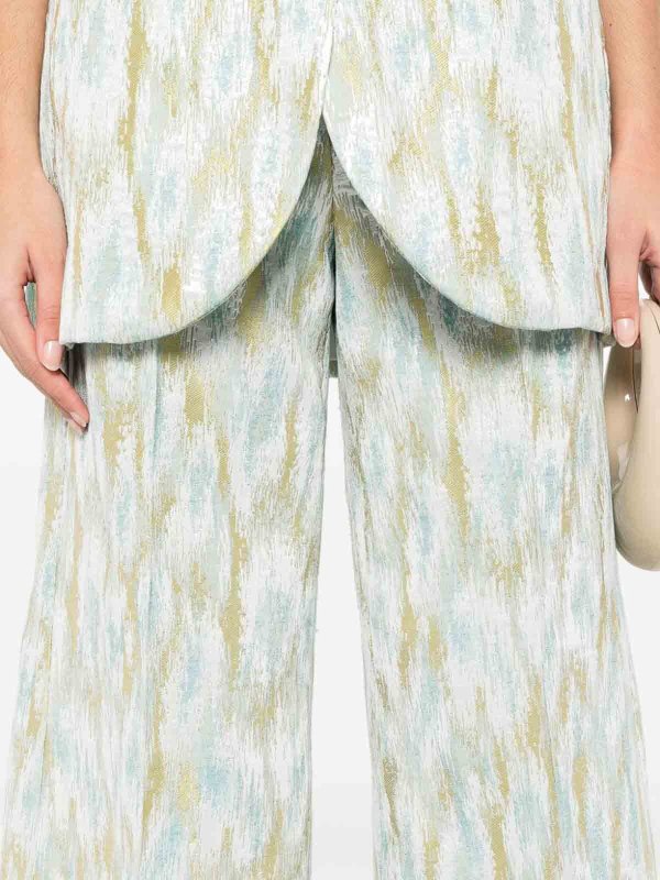 Pantaloni Cropped Stampati