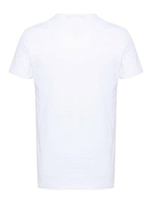 T-shirt In Cotone Biologico Con Logo