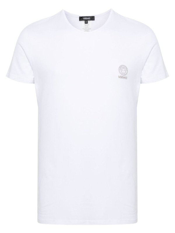 T-shirt In Cotone Biologico Con Logo