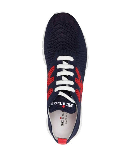 Sneakers In Tessuto Con Logo