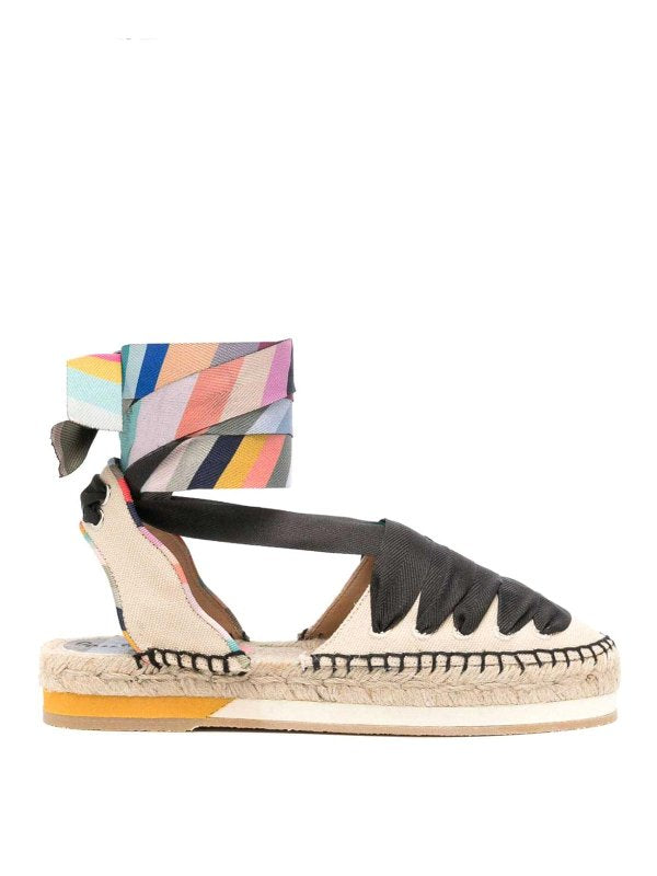 Espadrillas Con Lacci