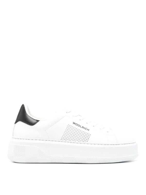 Sneaker In Pelle Chunky Court