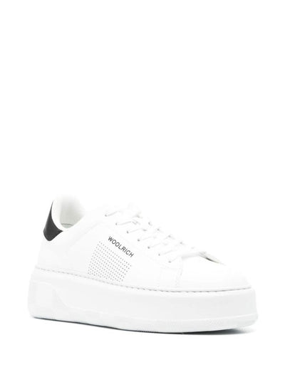 Sneaker In Pelle Chunky Court