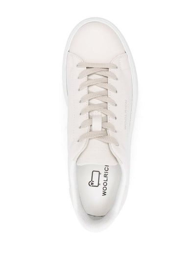 Sneaker In Pelle Chunky Court