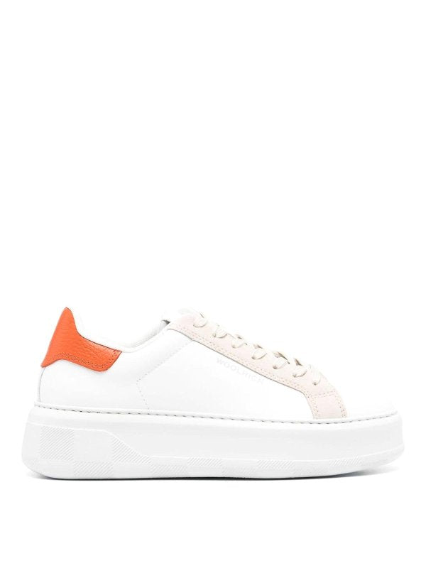 Sneaker In Pelle Scamosciata Chunky Court