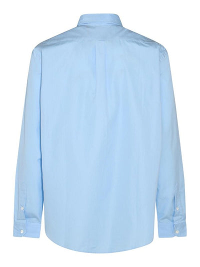 Camicia In Cotone Azzurro