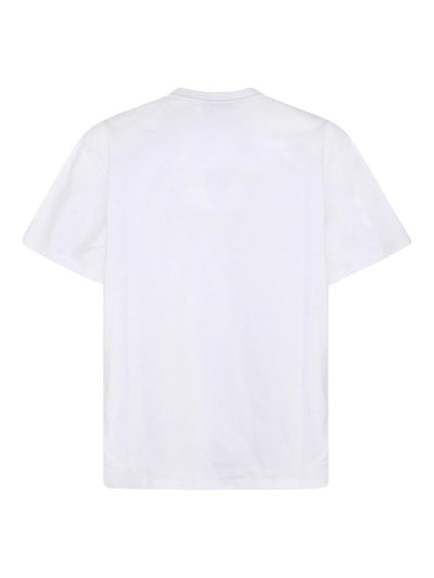 T-shirt  In Cotone Bianco