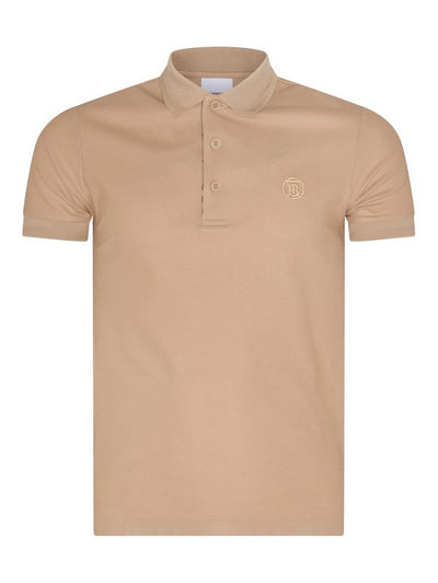 Polo In Cotone Beige