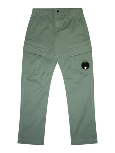 Pantaloni Di Cotone Verde