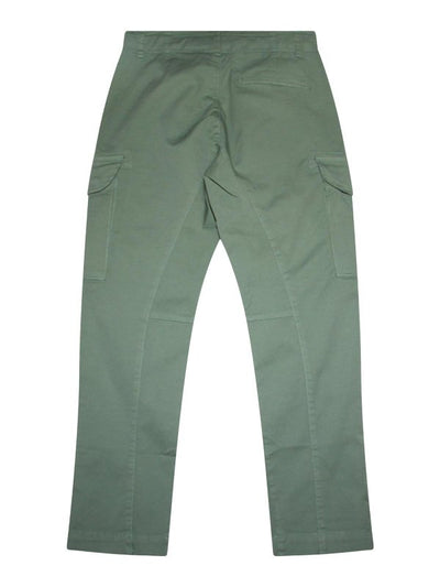 Pantaloni Di Cotone Verde