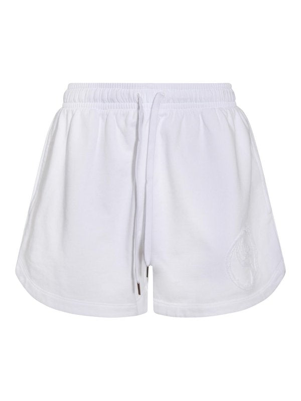 Pantaloncini Di Cotone Bianco