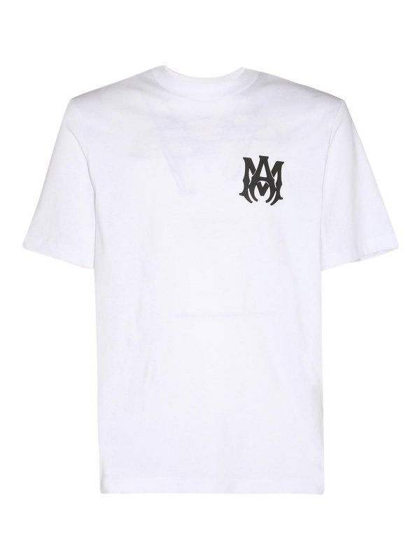 T-shirt In Cotone Bianco