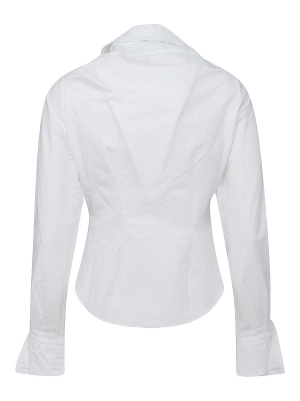 Camicia In Cotone Bianco