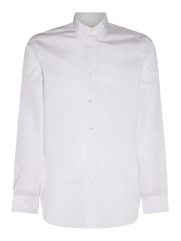 Camicia In Cotone Bianco