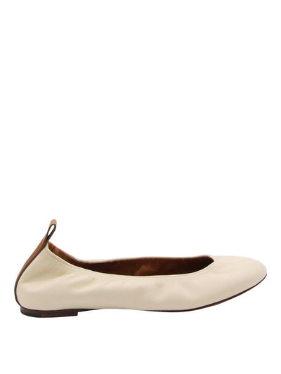 Ballerine In Pelle Beige