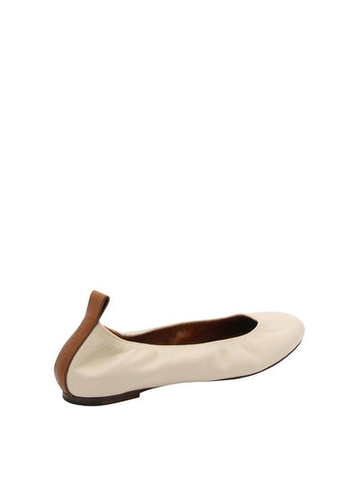 Ballerine In Pelle Beige